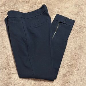 Nordstrom Blue Slim Fit Ankle Pants